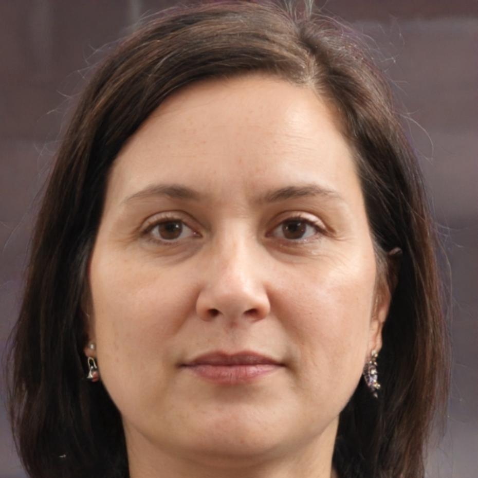 Retrato profesional de instructora de finanzas